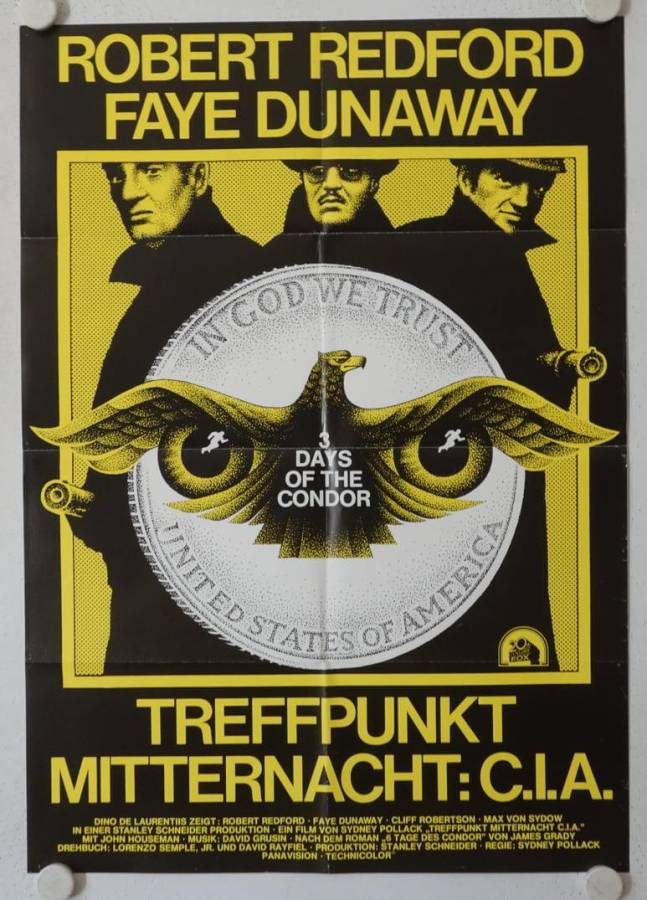 Treffpunkt Mitternacht: C.I.A. originales deutsches Filmplakat
